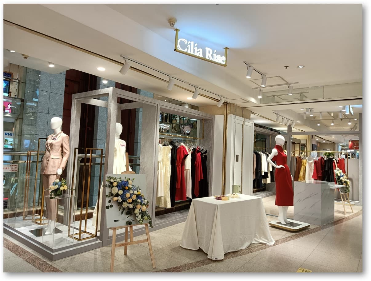 Cilia Rise retail store
