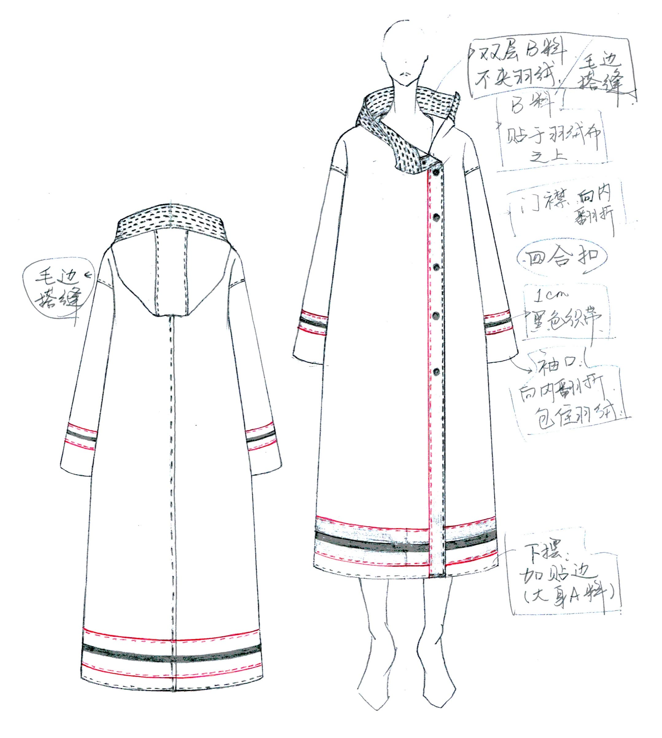 Collection 4 Look 1 sketch