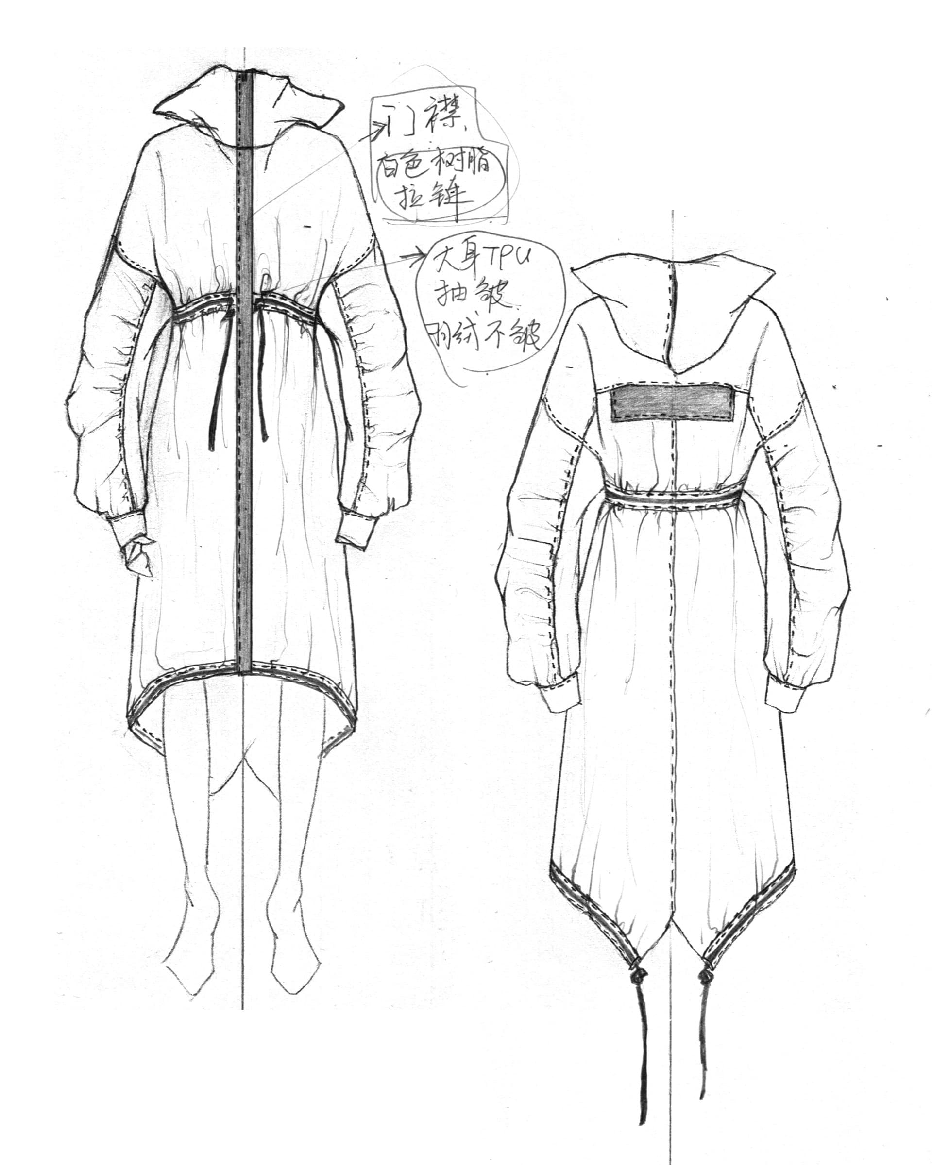 Collection 4 Look 2 sketch