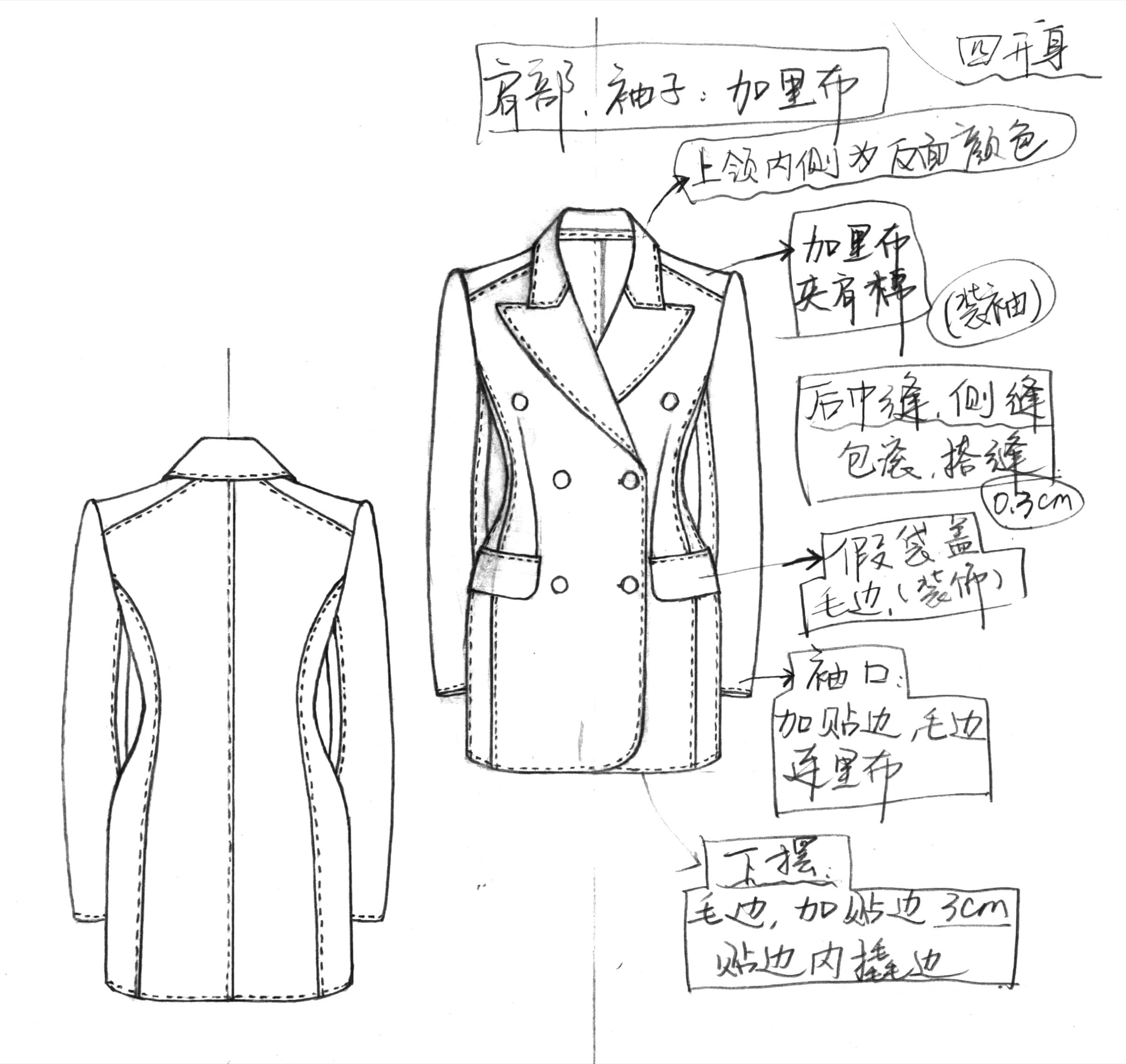Collection 4 Look 5 sketch