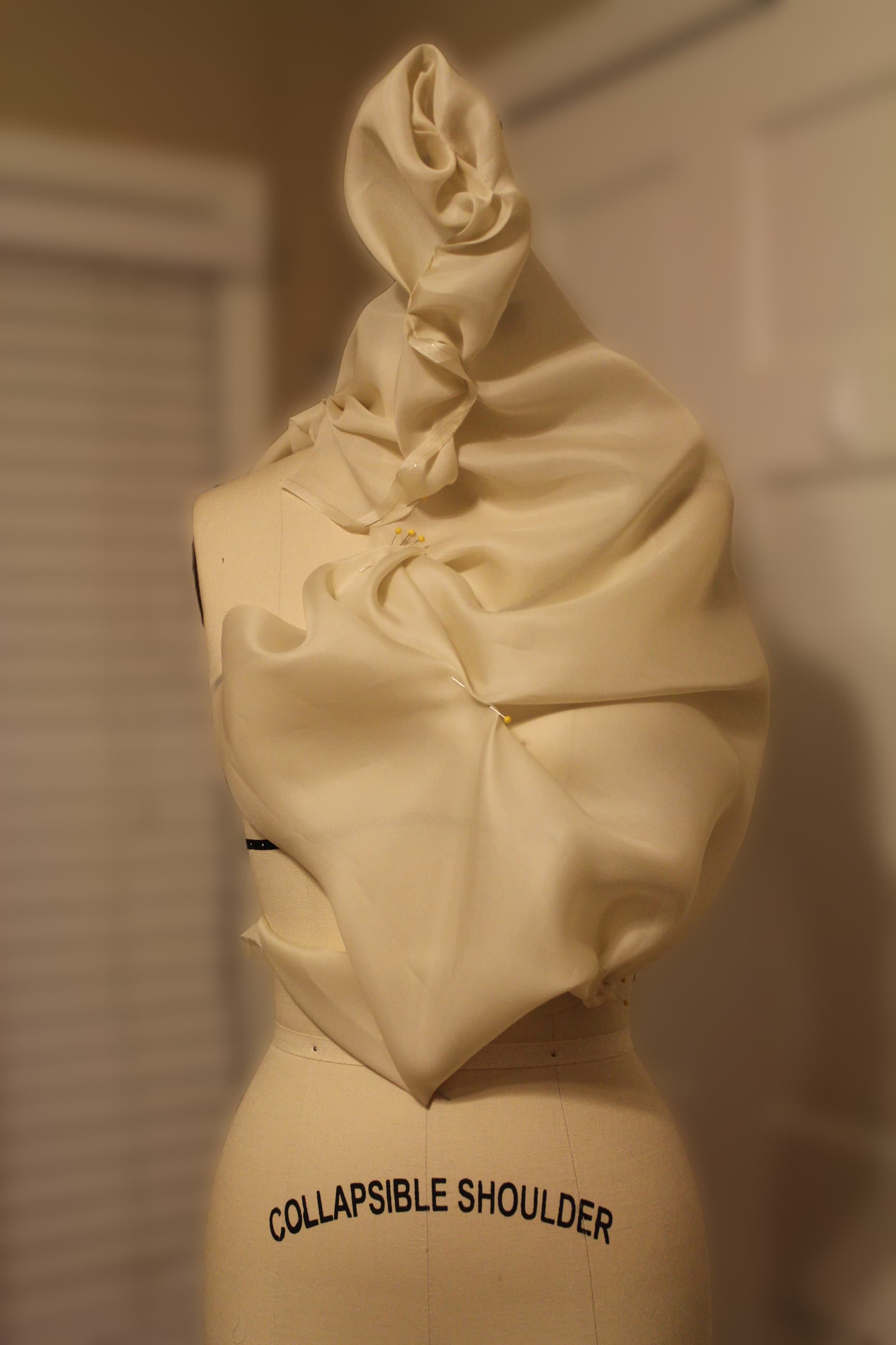 Scars draping torso study