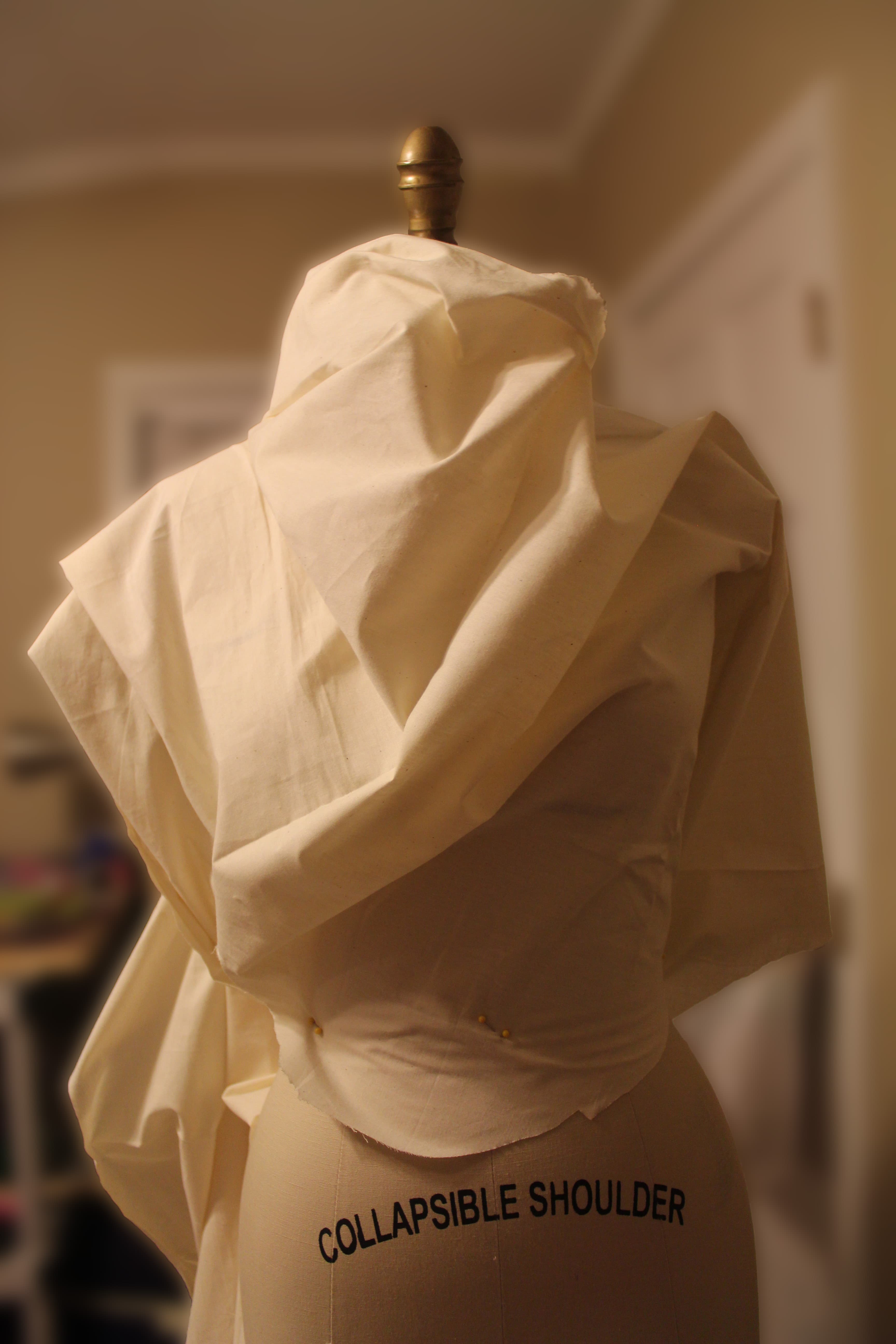 Scars draping back exploration