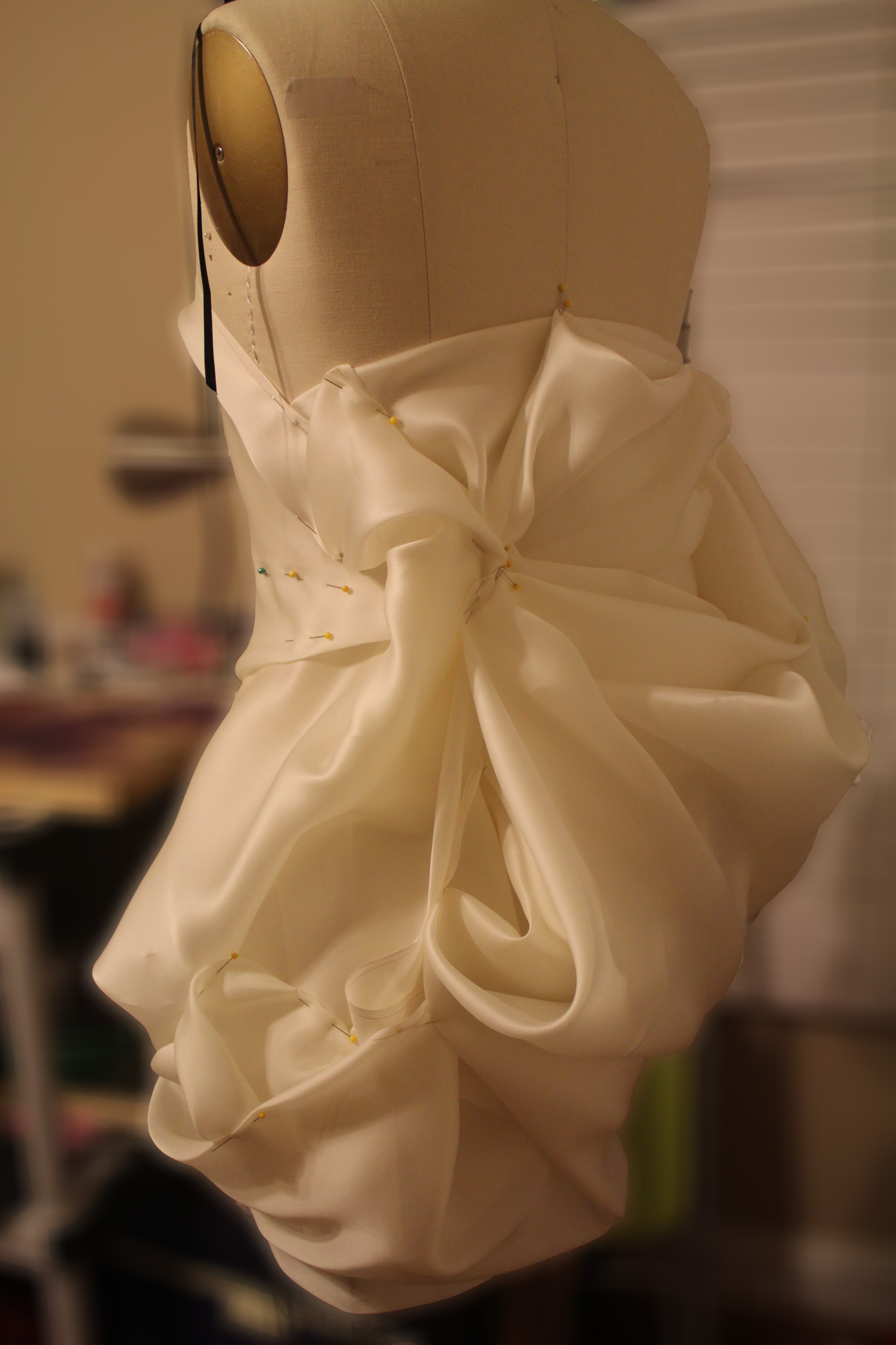 Scars draping back study